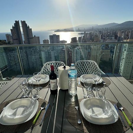 Highrise Apartment With Stunning Views From Private Balcony 85 貝尼多姆 外观 照片